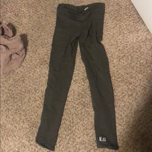 Army green celestial bodiez leggings